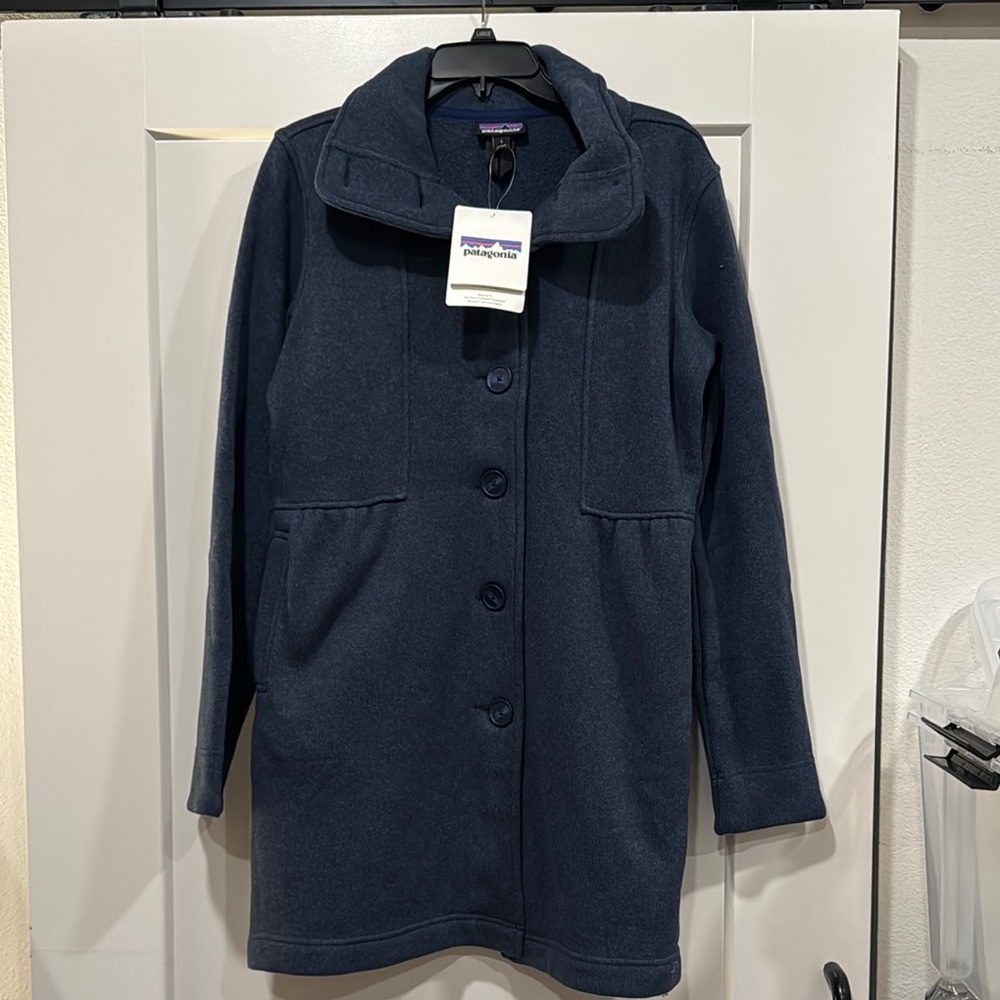 Patagonia Navy Blue Pea Coat